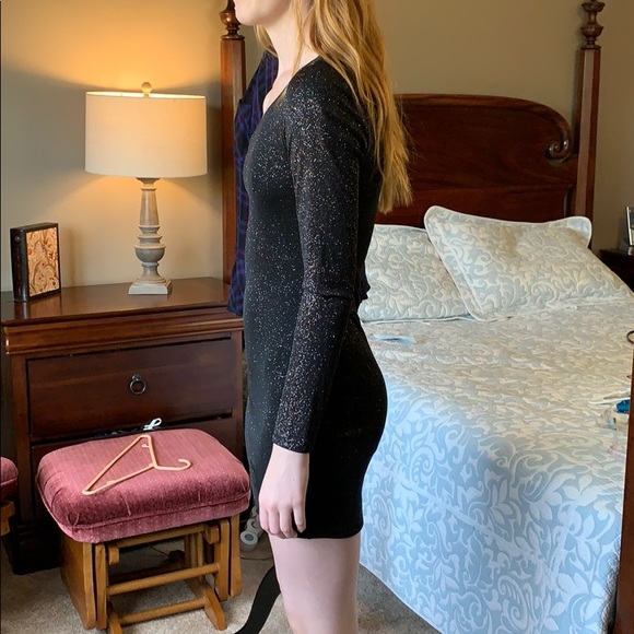 Sparkly black cocktail dress. Small. As you wish - Picture 2 of 4